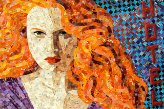 Illustration for article titled Beautiful Women Made From Junk Mail